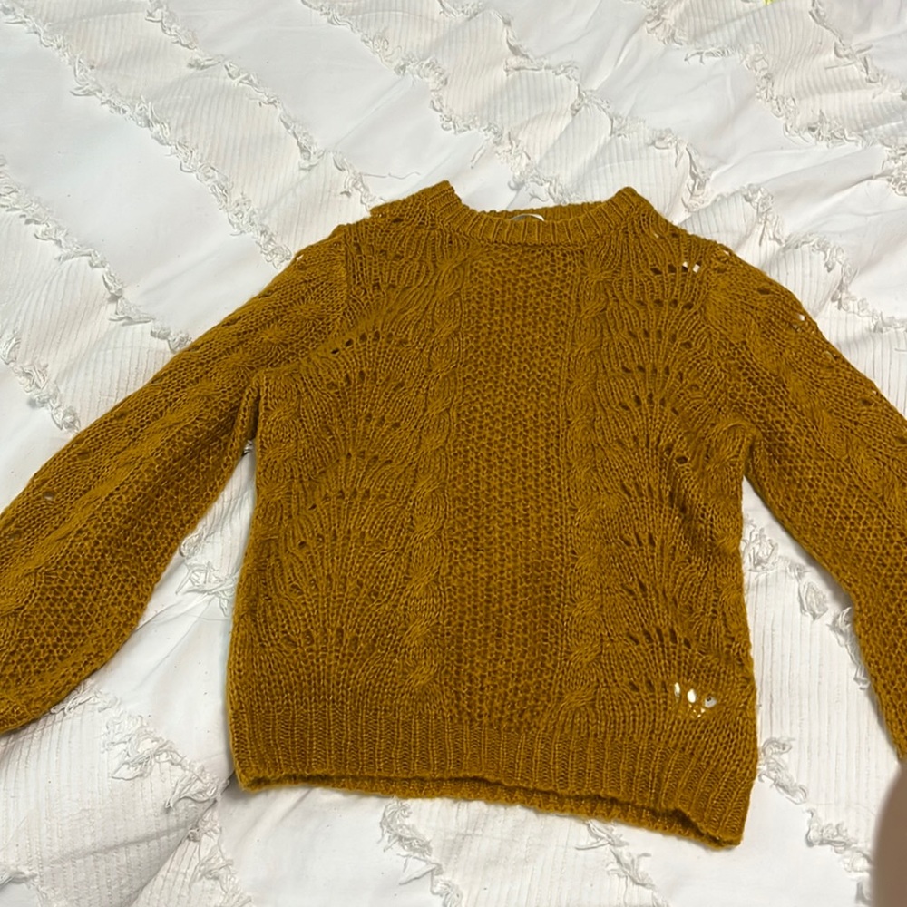 Mustard sweater